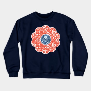 Paisley Bandana Daisy Crewneck Sweatshirt